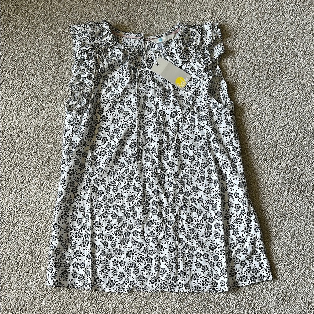 Boden Ruffle Sleeveless Blouse